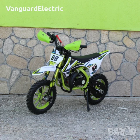 Детски Кросов мотор 50cc GREEN SPORT SPIRIT, снимка 2 - Мотоциклети и мототехника - 51272033