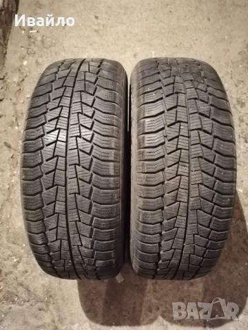 Продавам 2 броя зимни гуми 205.55.16 на 1 сезон дот 2021 Gislavd 