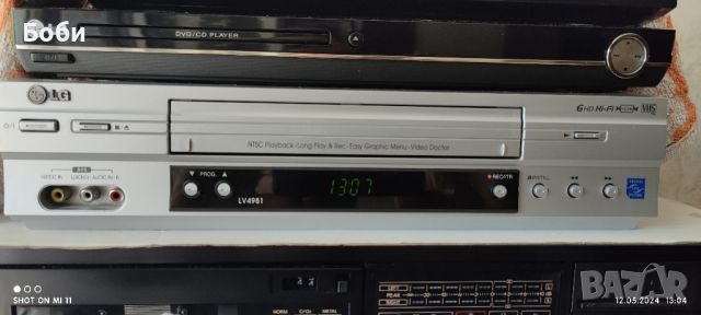 Видео рекордер LG LV-4981 Hi-fi stereo , снимка 5 - Плейъри, домашно кино, прожектори - 45700493