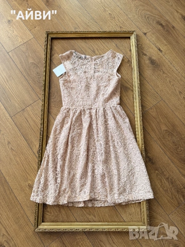 ZARA Дамска нежна рокля, снимка 8 - Рокли - 53999579