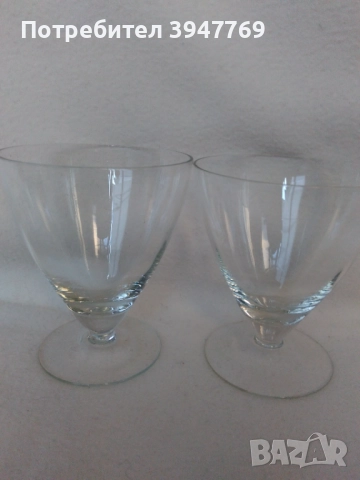 стъклени чаши от 60-те години