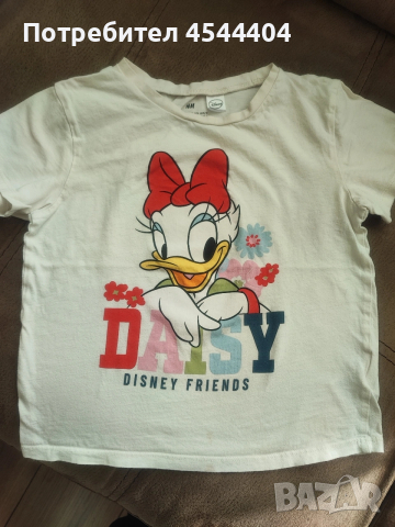5 детски памучни блузки с мотиви , снимка 4 - Детски Блузи и туники - 53111886