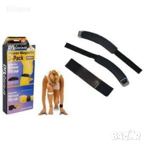 Магнитни наколенки и лента за ръка – комплект 2 броя 🧲, снимка 2 - Други - 53274644