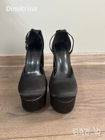 Високи обувки на платформа , снимка 2 - Дамски обувки на ток - 53961722