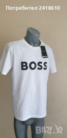 Hugo Boss Cotton Mens Size L НОВО! ОРИГИНАЛ! Мъжка Тениска!, снимка 4 - Тениски - 45484528