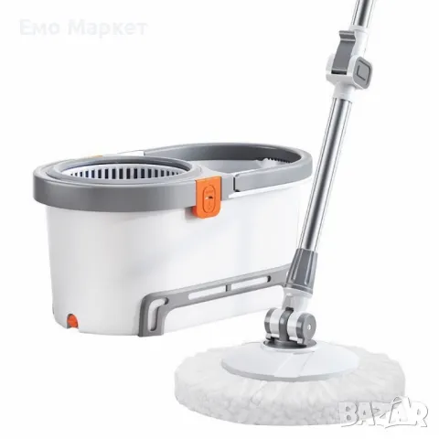 Модерна кофа за моп с автоматично въртене, снимка 4 - Мопове, кофи, четки и метли - 49766254