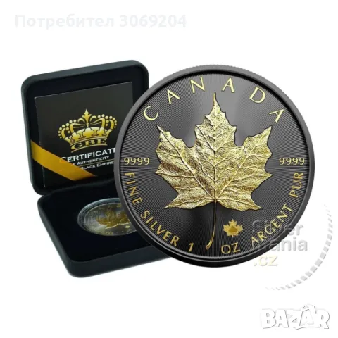 1 oz maple leaf / 1 сребърна унция канадски кленов лист 2025, снимка 1 - Нумизматика и бонистика - 48912482