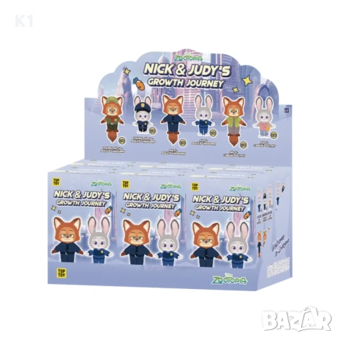 Плюшени играчки Зоотрополис 2 серия, Zootopia Zootropolis Ник/Джуди 18-20см, снимка 6 - Плюшени играчки - 53267685