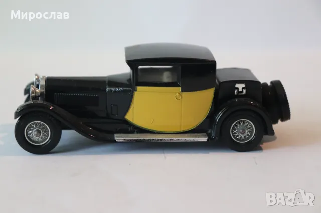 1/43 MATCHBOX BUGATTI 1928 КОЛИЧКА РЕТРО МОДЕЛ, снимка 2 - Колекции - 50241259