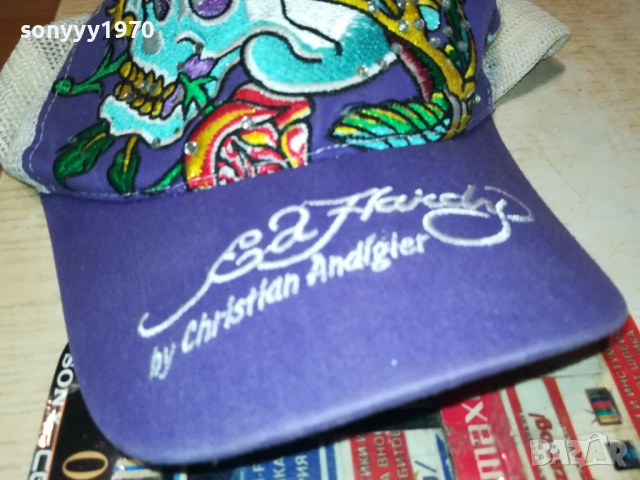 ED HARDY-BLUE 2208251925, снимка 5 - Шапки - 51457288