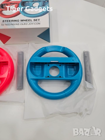 Волани за Nintendo Switch 2 Joy-Con комплект 2 броя Mario Kart, снимка 8 - Аксесоари - 54189065