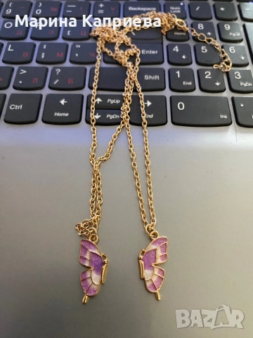 Колие Best Friends /K-99/. В наличност няколко цвята , снимка 2 - Колиета, медальони, синджири - 51550241