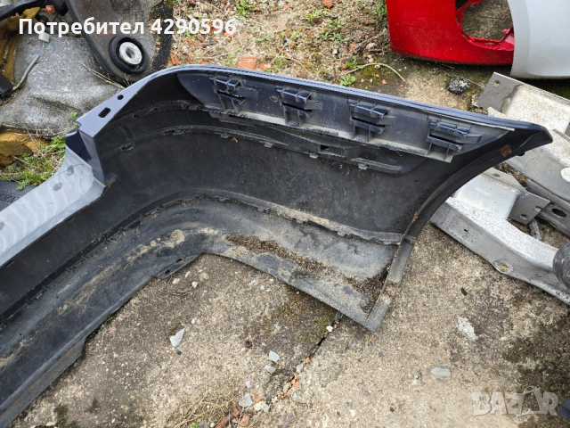 Задна броня за VW Golf 4 комби / Голф 4 синя, снимка 4 - Части - 54019994