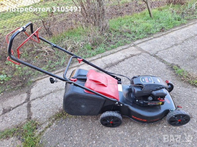 Косачка ALKO Briggs 5к.с. самоходна мулчираща с кош, снимка 6 - Градинска техника - 52749714