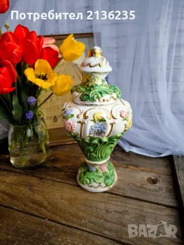 Ваза Италия , снимка 3 - Вази - 49902479