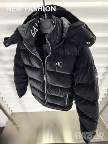 Мъжко Зимно Яке - Бродирано Лого ✨ Calvin Klein , снимка 2 - Якета - 51404970