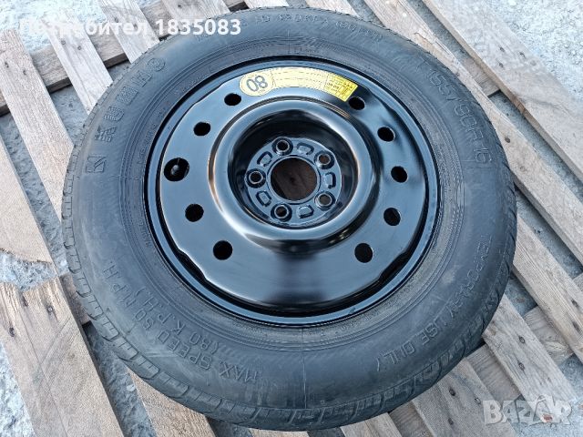 Резервна гума/патерица 16ка 5х115 Opel, Chevrolet