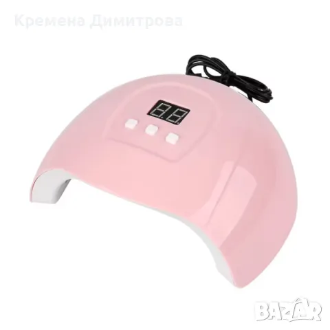 UV LED лампа за нокти 54W с таймер, снимка 2 - Продукти за маникюр - 49086320