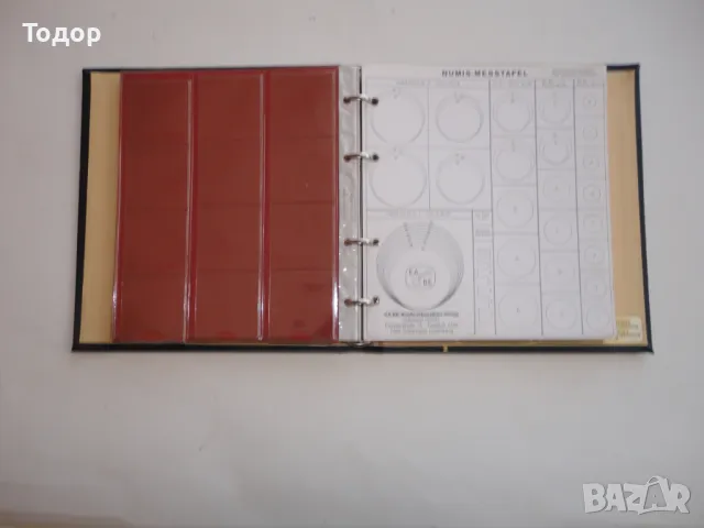 Луксозен класьор албум за монети Numis , снимка 5 - Нумизматика и бонистика - 49613236