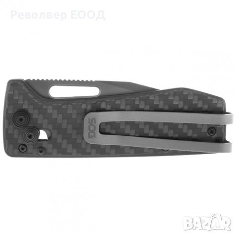 Сгъваем нож SOG Ultra XR, в цвят Carbon/Graphite - 7,1 см, снимка 6 - Ножове - 45268228