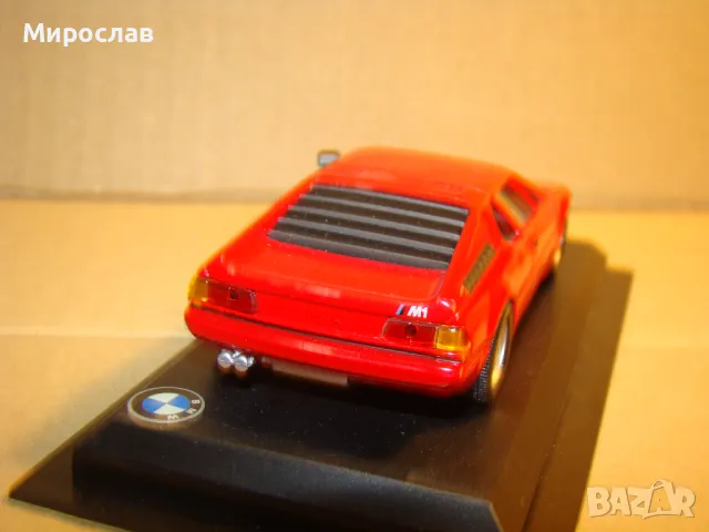 1:43 BMW M1 МОДЕЛ КОЛИЧКА ИГРАЧКА, снимка 5 - Колекции - 48173803