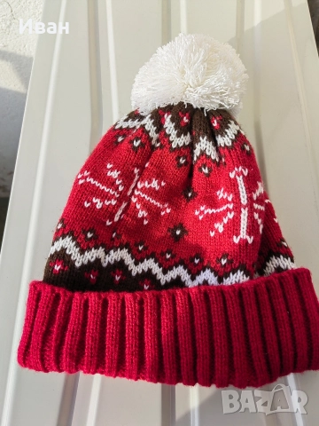 Коледни зимни шапки , снимка 5 - Шапки - 52656026