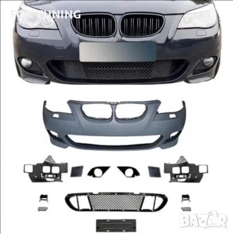 BODY KIT за BMW E60 седан(2003-2010) в M-Tech дизайн!, снимка 2 - Части - 47734722