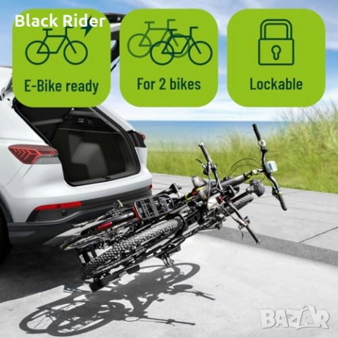 Багажник за велосипеди за теглич EUFAB PREMIUM made in Germany - нов, снимка 5 - Аксесоари за велосипеди - 52502840