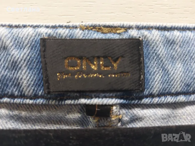  Дънкова Пола на Only,  размер L., снимка 4 - Поли - 50173690