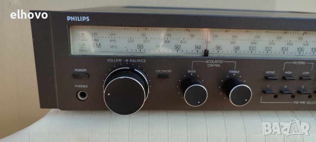 Ресивър Philips 606 AM-FM, снимка 2 - Ресийвъри, усилватели, смесителни пултове - 46605938