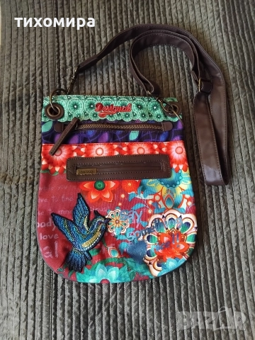 Чанти на Disigual от плат, снимка 5 - Чанти - 52915103