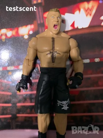 Екшън фигура WWE Brock Lesnar Брок Леснар Mattel figure играчка WWE UFC MMA, снимка 7 - Колекции - 48438517