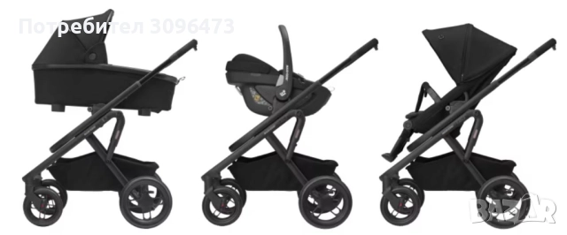 Продавам нова количка Maxi Cosi Lila XP 3в1 + подараръци и аксесоари