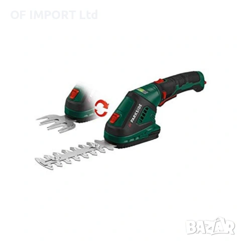 Акумулаторна Ножица за Трева и Храсти PARKSIDE, снимка 2 - Градинска техника - 53316373