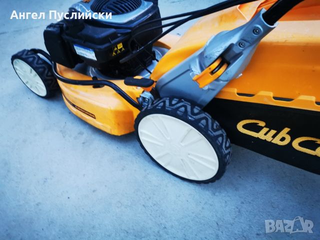 Алуминиева самоходна бензинова косачка 46 см Briggs Stratton seria 500 Cub Cadet , снимка 6 - Градинска техника - 46808270