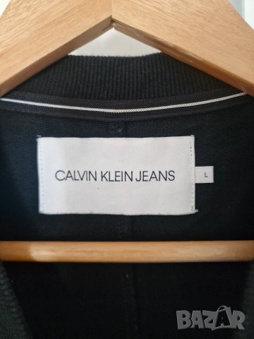 Страхотен мъжки суитчър CALVIN KLEIN PARIS размер L, снимка 5 - Суичъри - 53633469
