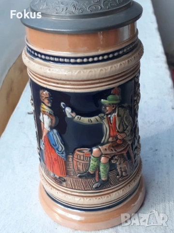 Немска колекционерска халба, снимка 2 - Антикварни и старинни предмети - 53445043