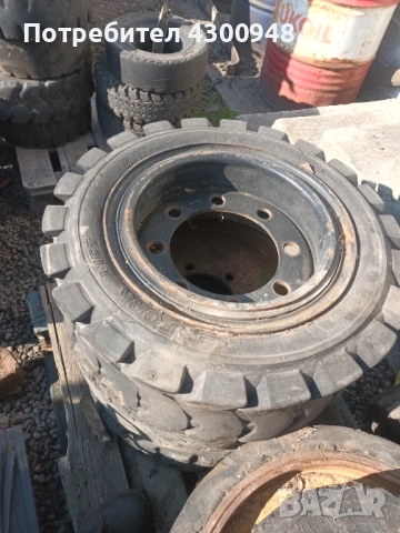 Джанти и гуми за мотокари, снимка 6 - Индустриална техника - 53960321