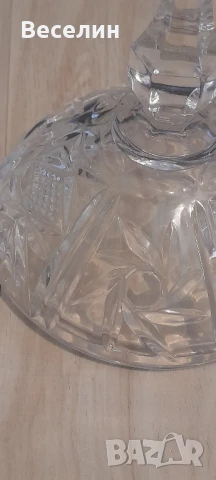 Кристална бомбониера Чехословакия Намаление , снимка 13 - Антикварни и старинни предмети - 51100586