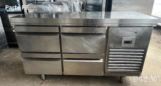 Хладилна маса професионална с 4 чекмеджета гастро кухненско оборудване profesionalna hladilna masa, снимка 2 - Обзавеждане на кухня - 53273458