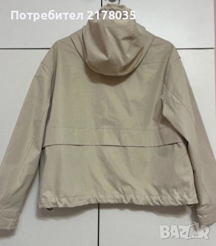 Бежово яке на Tom Tailor- Универсален размер, снимка 2 - Якета - 52939802
