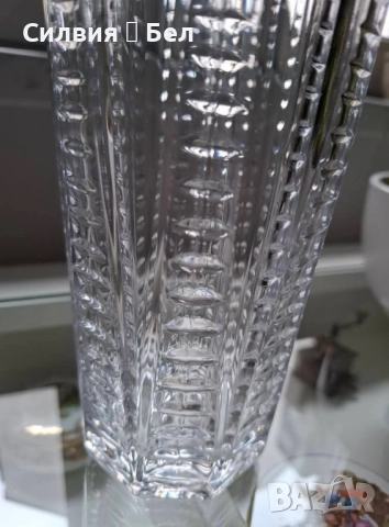 Кристална ваза от далечното минало , снимка 2 - Вази - 51865988