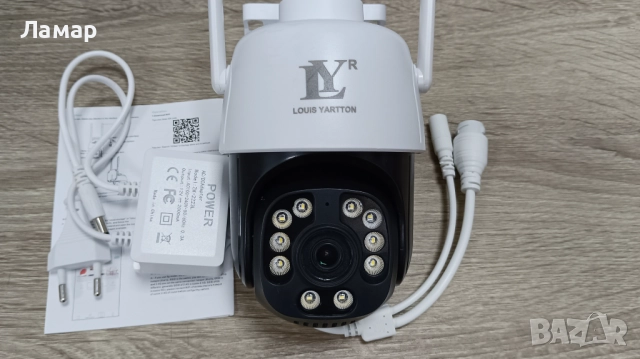 WiFi безжична камера 8MP цена при поръчка на 2бр и повече iCSee, снимка 2 - IP камери - 51893310