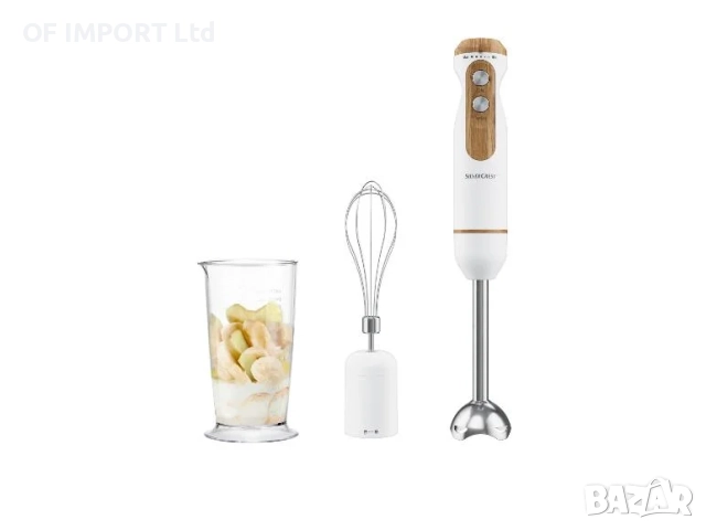 Комплект Мултифункционален Ръчен Пасатор SILVERCREST SSSH 600 B1, снимка 3 - Блендери - 52689757