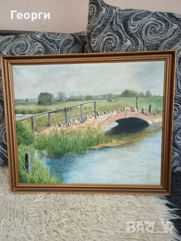 Картина масло на платно-386