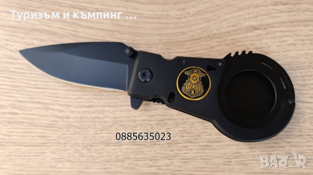 Сгъваем нож Police, снимка 6 - Ножове - 53144906