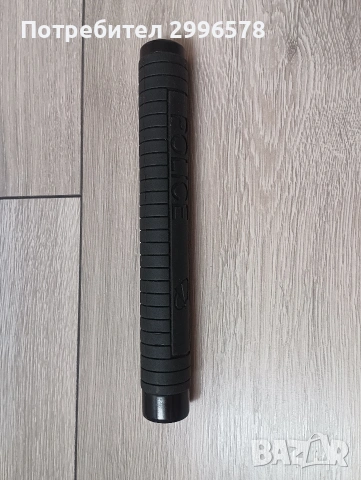 Метална телескопична палка с полимерен калъф пластмасов кобур, снимка 5 - Бойно оръжие - 54037226