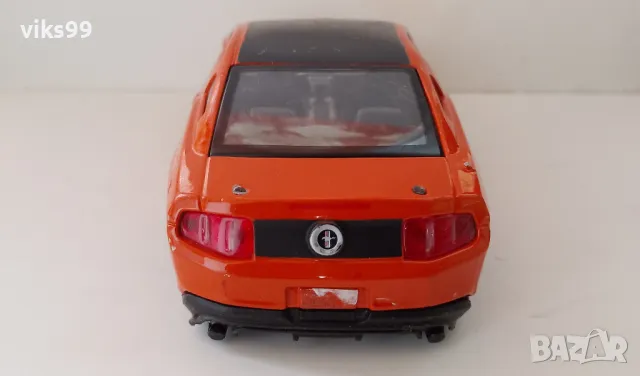 Ford Mustang Boss 302 ORANGE MAISTO - Мащаб 1:24, снимка 3 - Колекции - 48812643