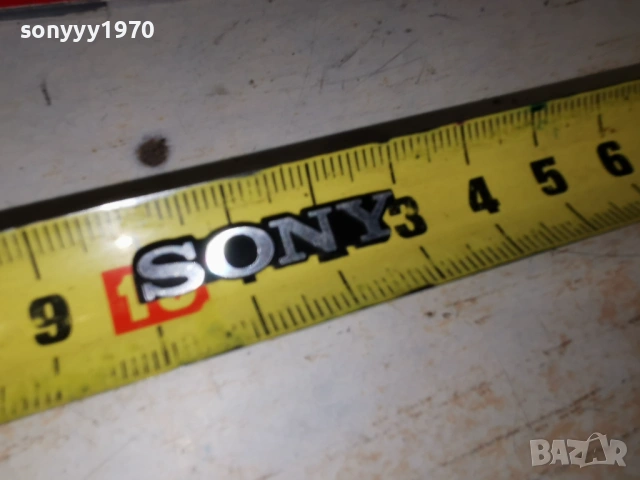 sony-алуминиева емблема за аудио 1003261357, снимка 4 - Други - 53781197