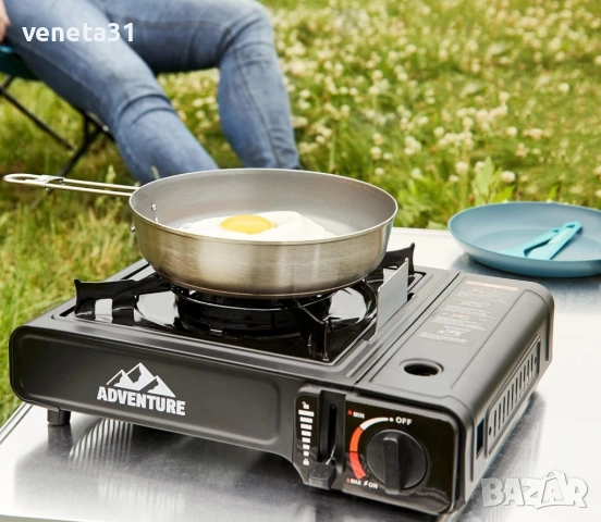 🍀Газов котлон за къмпинг – надежден партньор в природата